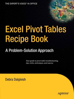 cover image of Excel Pivot Tables Recipe Book